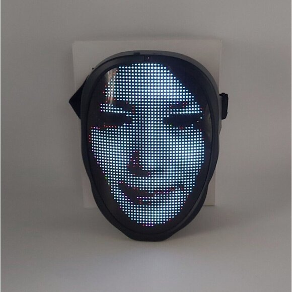 Rechargeable LED Mask-Shining Mask-Hundreds Of Options-Wearable - Picture 9 of 16
